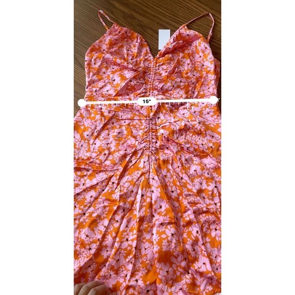 ASTR PEONY FLORAL RUCHED
MINI DRESS - Picture 12 of 12